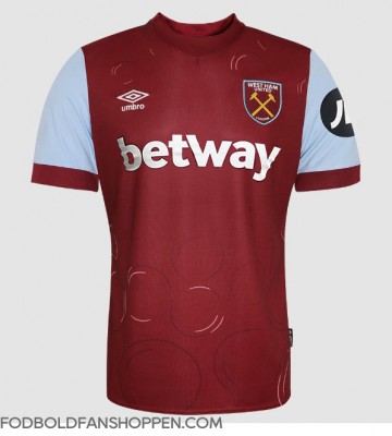 West Ham United Edson Alvarez #19 Hjemmebanetrøje 2023-24 Kortærmet